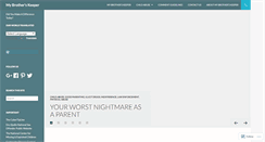 Desktop Screenshot of notinmyworld.com